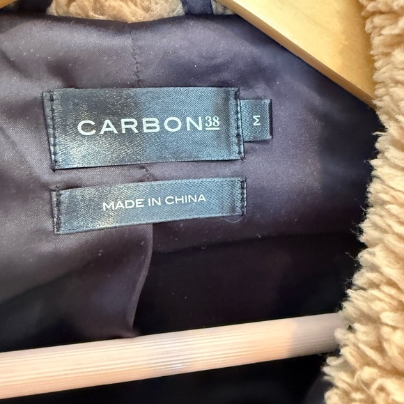 Carbon 38 Zip Up Teddy Jacket - Picture 5 of 5